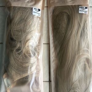 Light Champagne Blonde Hair Extensions